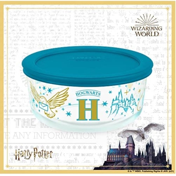 Harry Potter Pyrex 30oz Glass Storage Container - LE